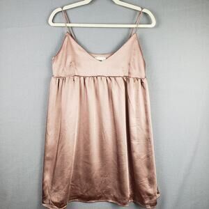 Things Between Size S Satin Micro Mini Slip Dress Blush Pink‎ Sabrina Carpenter